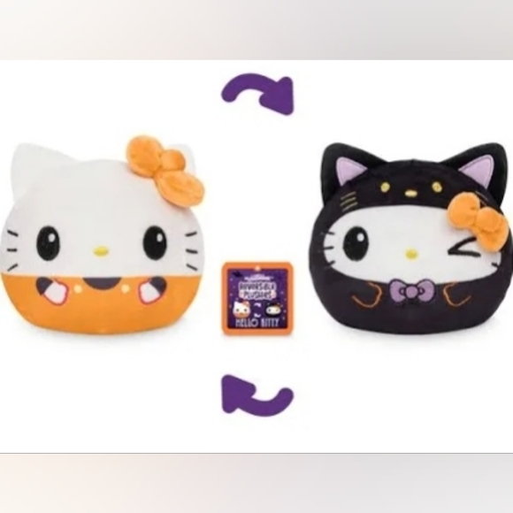 π HELLO KITTY πββ¬οΈ Plushiverse Reversible Plush HK & Friends Sanrio TeeTurtle - Picture 2 of 9